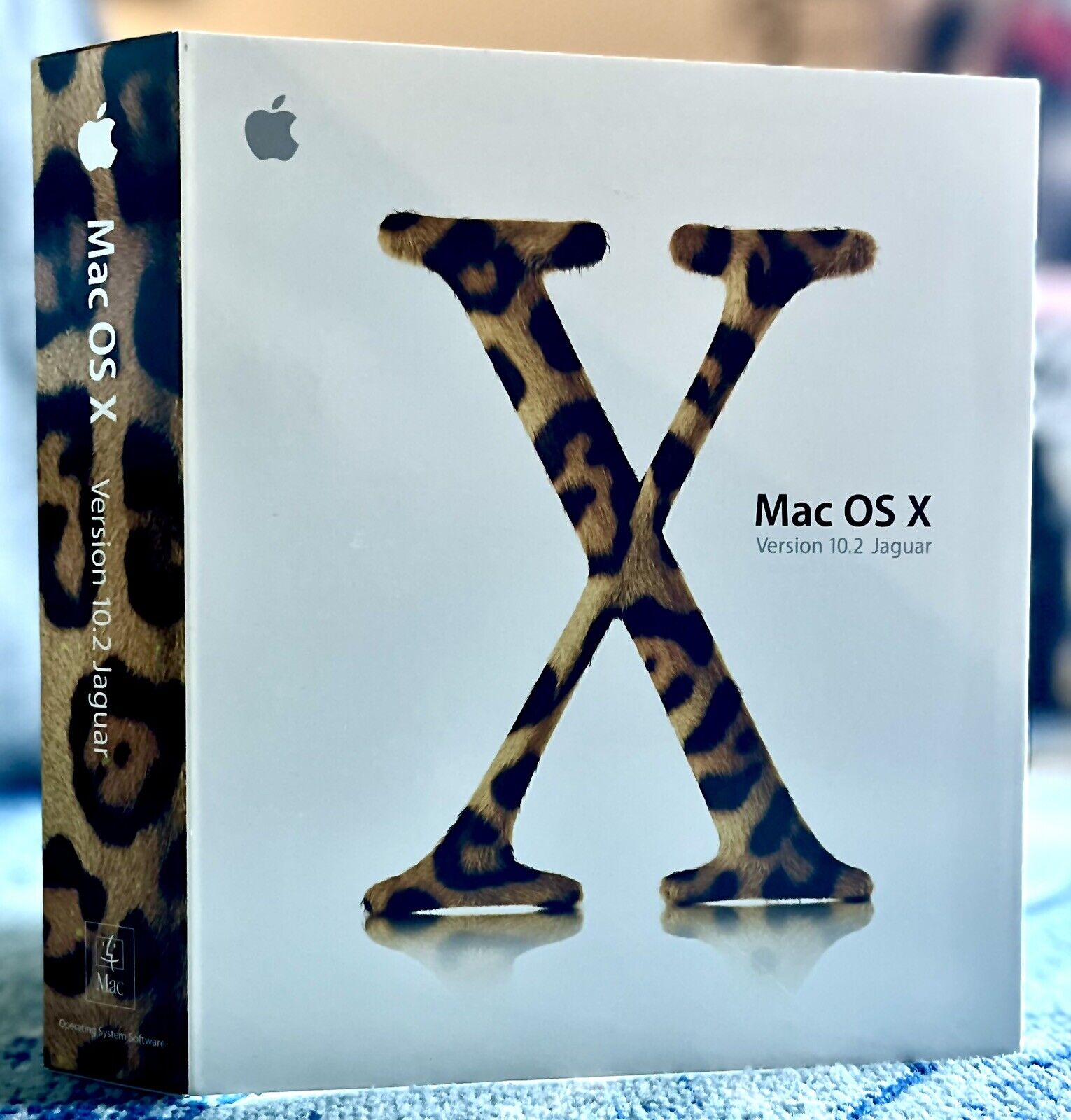 Apple Macintosh Mac OS X Version 10.2 Jaguar Big BoxAll Original Items Included