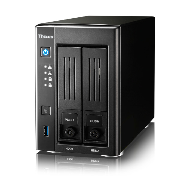 Thecus - N2810PRO The Ultimate Multimedia NAS Server with 4k Playback