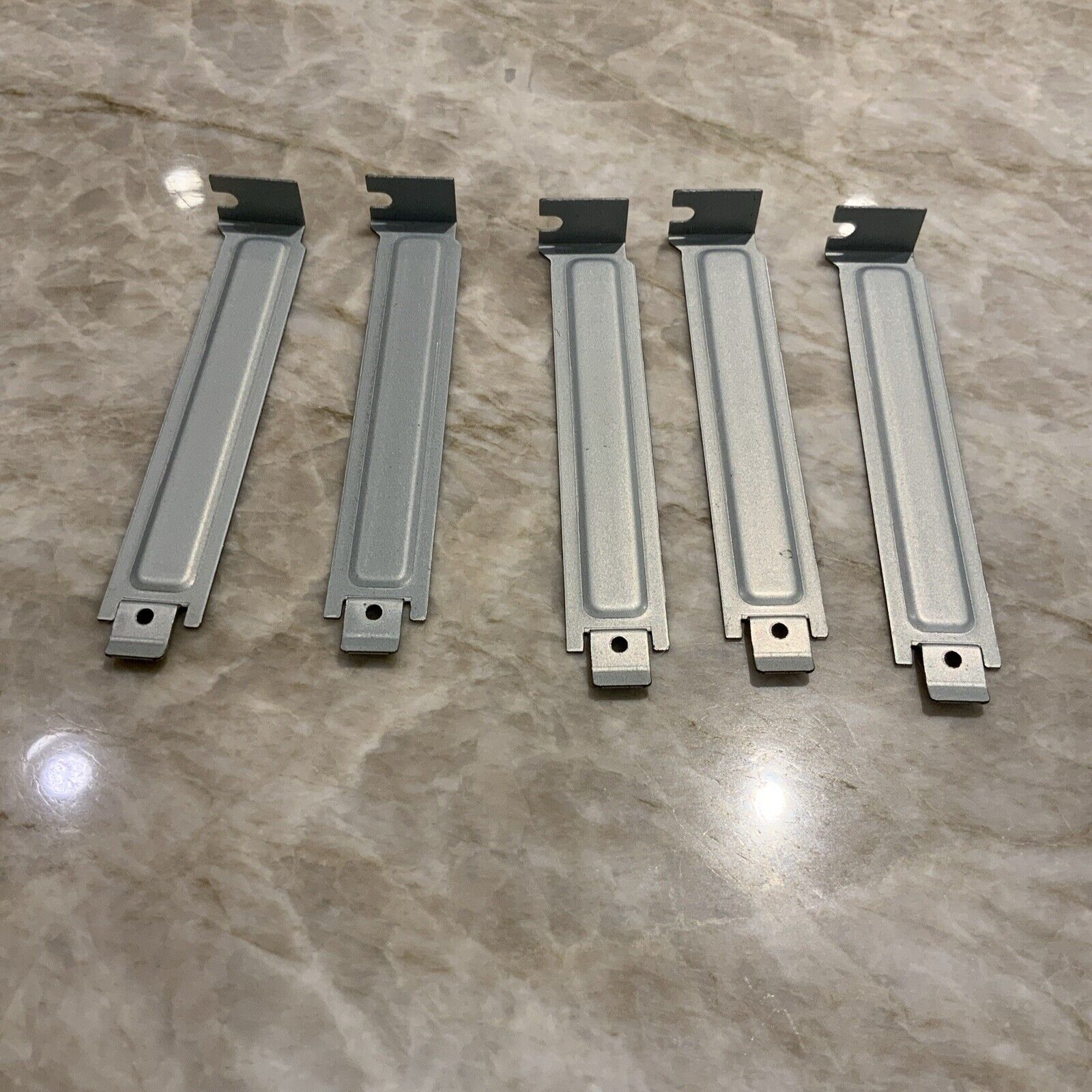 Unique Rare Uncommon Two-screw Tool-free PCI Blank Slot Covers Lot of 5