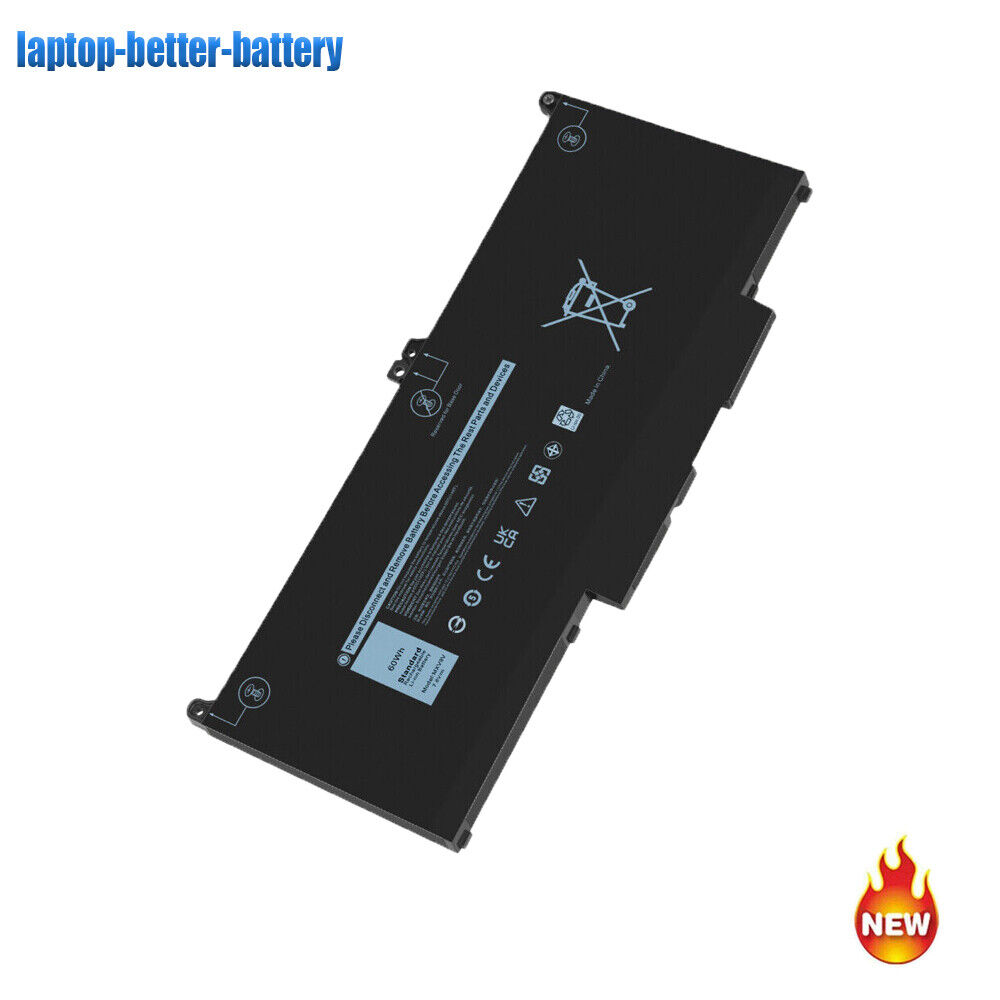 ✅MXV9V Battery For Dell Latitude 5300 5310 2-in-1 E5300 E5310 E7300 E7400 60Wh
