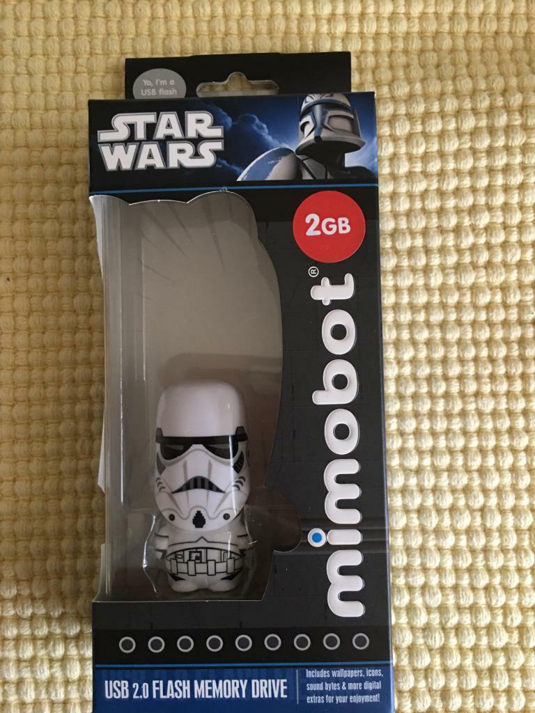 Mimobot 2GB USB FLash Drive Star Wars Han Trooper Ltd Edition  NIP NEW