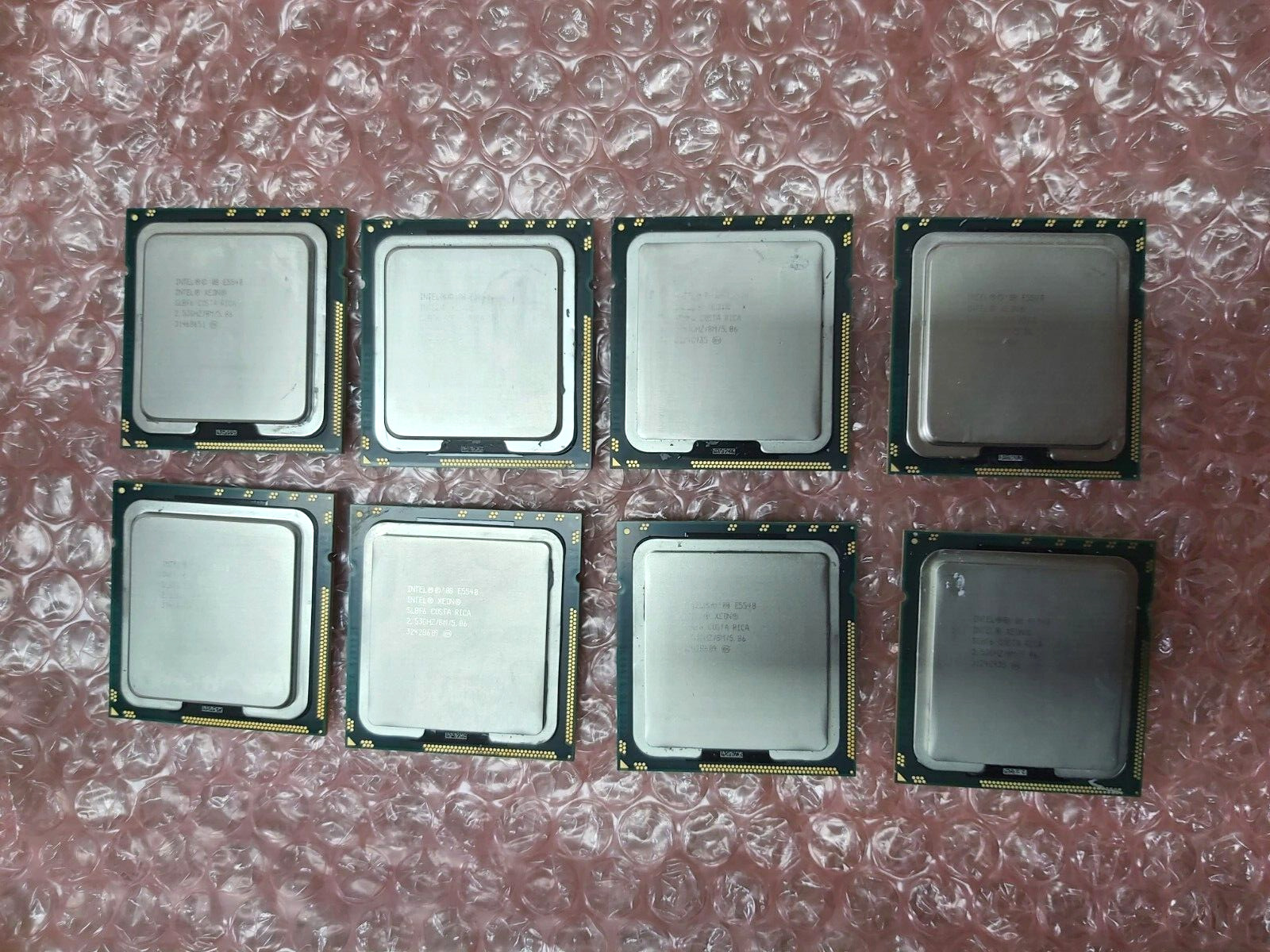 8 PCS Intel Xeon E5540 SLBF6 2.53GHz 8M Quad Core LGA 1366 Server CPU Processor