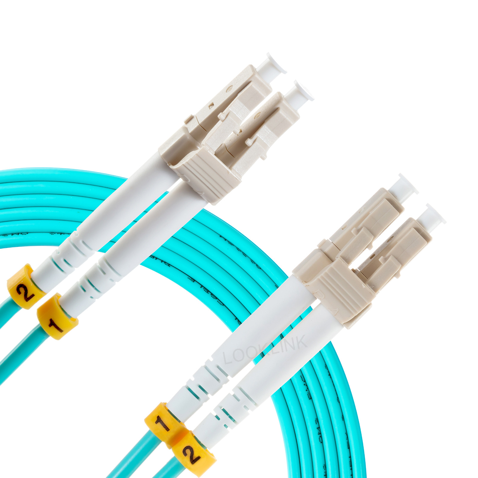150M/492FT 3.0 10G-50/125 OM3 Multimode Duplex LC to LC Fiber Optic Patch Cable