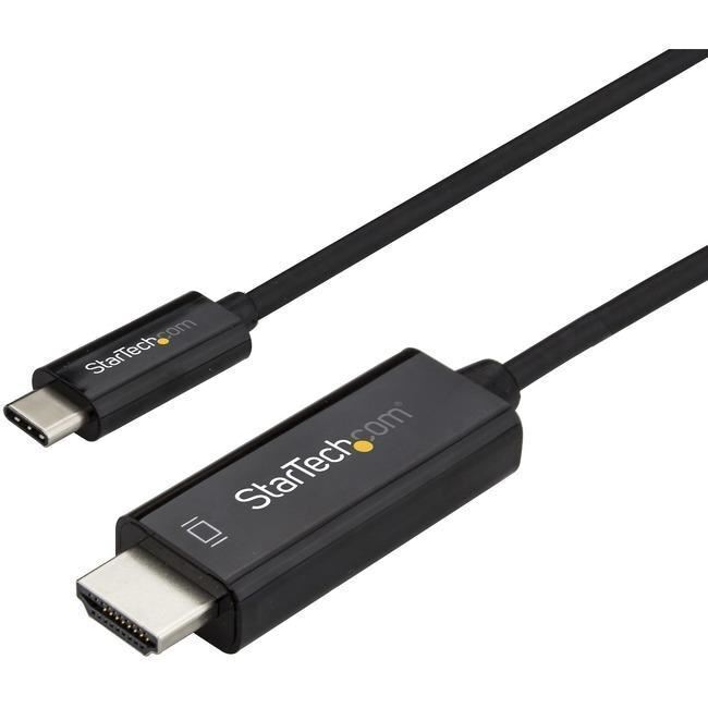 StarTech.com 3ft (1m) USB C to HDMI Cable - 4K 60Hz USB Type C DP Alt Mode to HD
