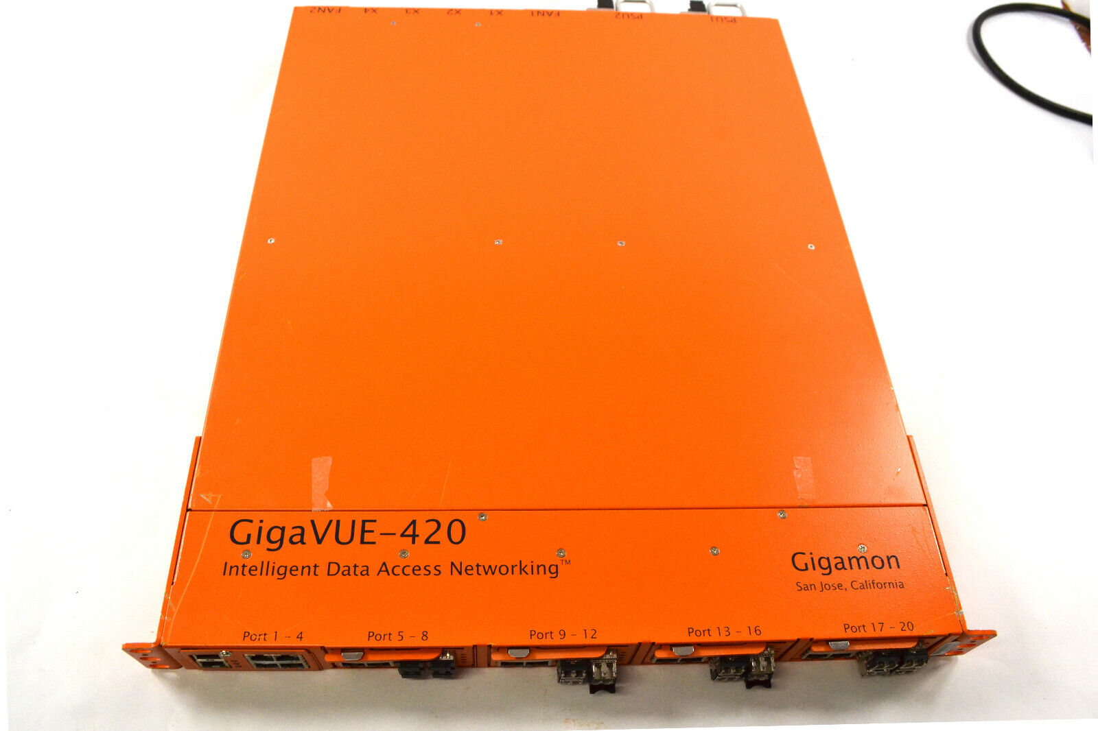 Gigamon Gigavue -420 Data Access systems 8 slots w/ DC PSUs