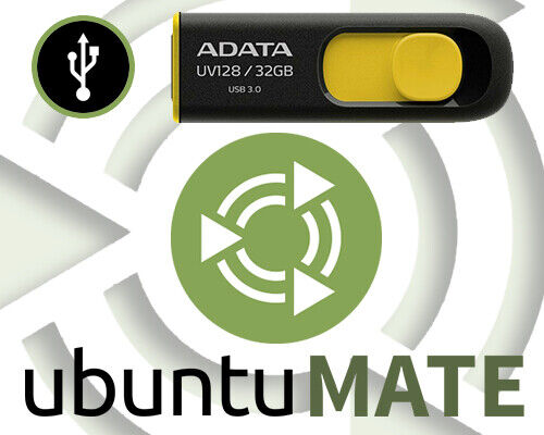 32GB BOOTABLE UBUNTU MATE INSTALL & LIVE USB 3.0