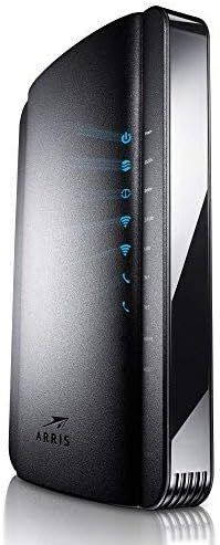 Acer Arris TG1672G 4 GB Touchstone Wireless Telephony Gateway Bulk Packed, Black
