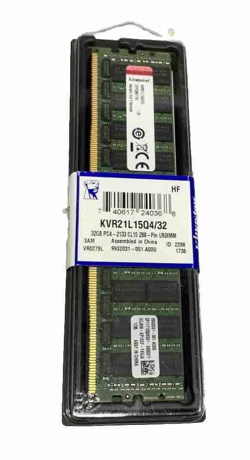32GB DDR4 2133MHz PC4-23400 Reg ECC CL21 288pin Kingston KTH-PL429/32G