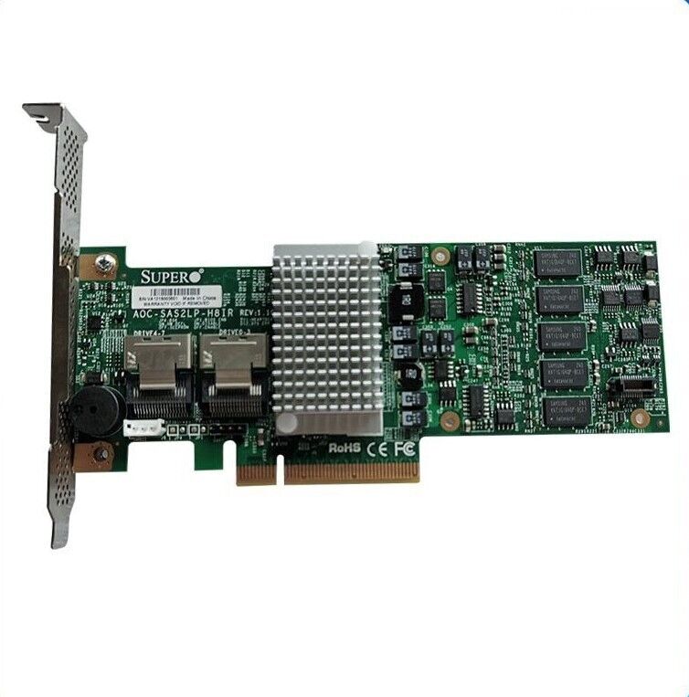 Supermicro AOC-SAS2LP-H8IR (LSI 9260-8i) SAS RAID Controller PCIe Card - US