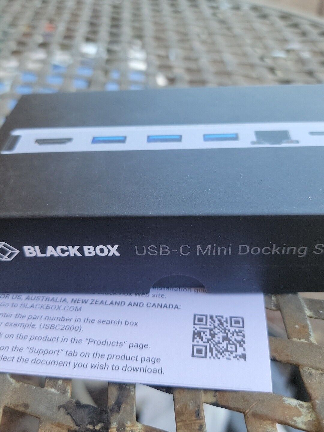 Black Box Usb-c Mini Docking