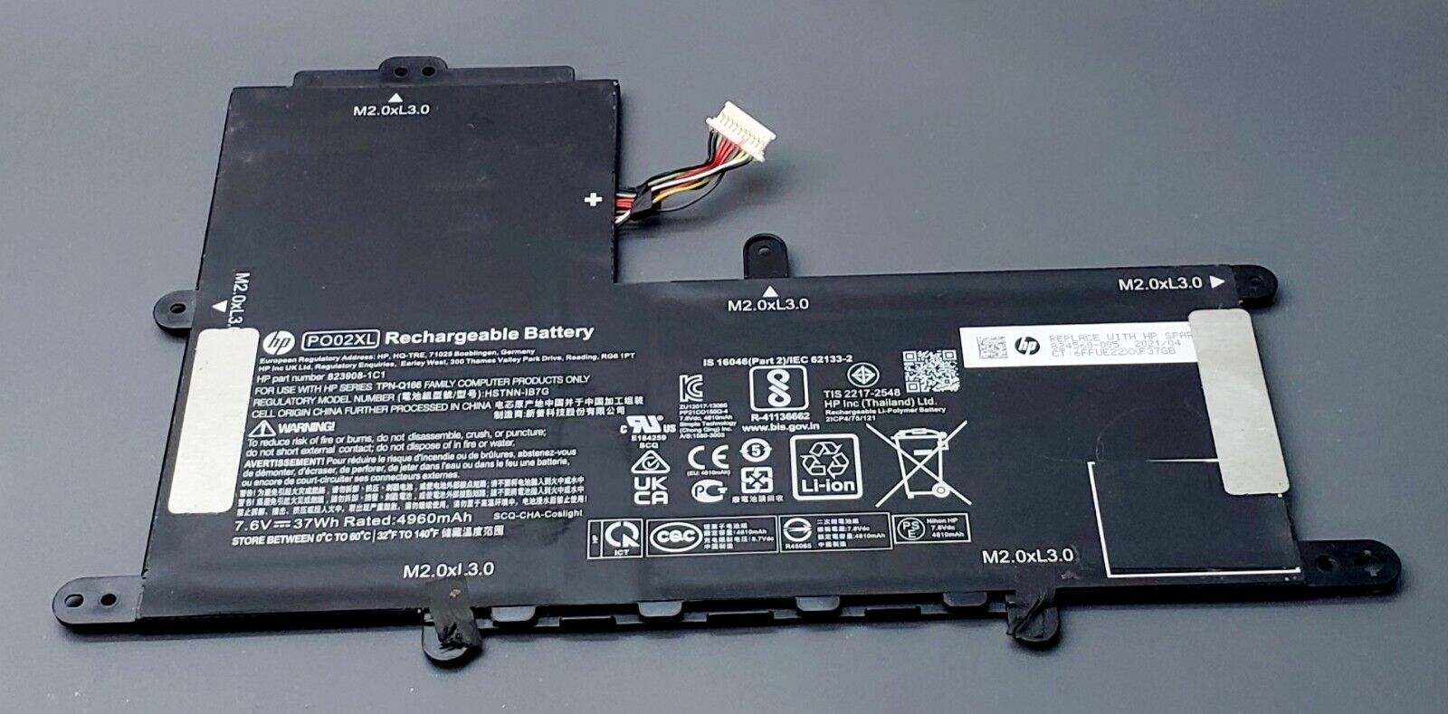 HP 11M-AP0033DX 11M-AP Original Genuine PO02XL Battery