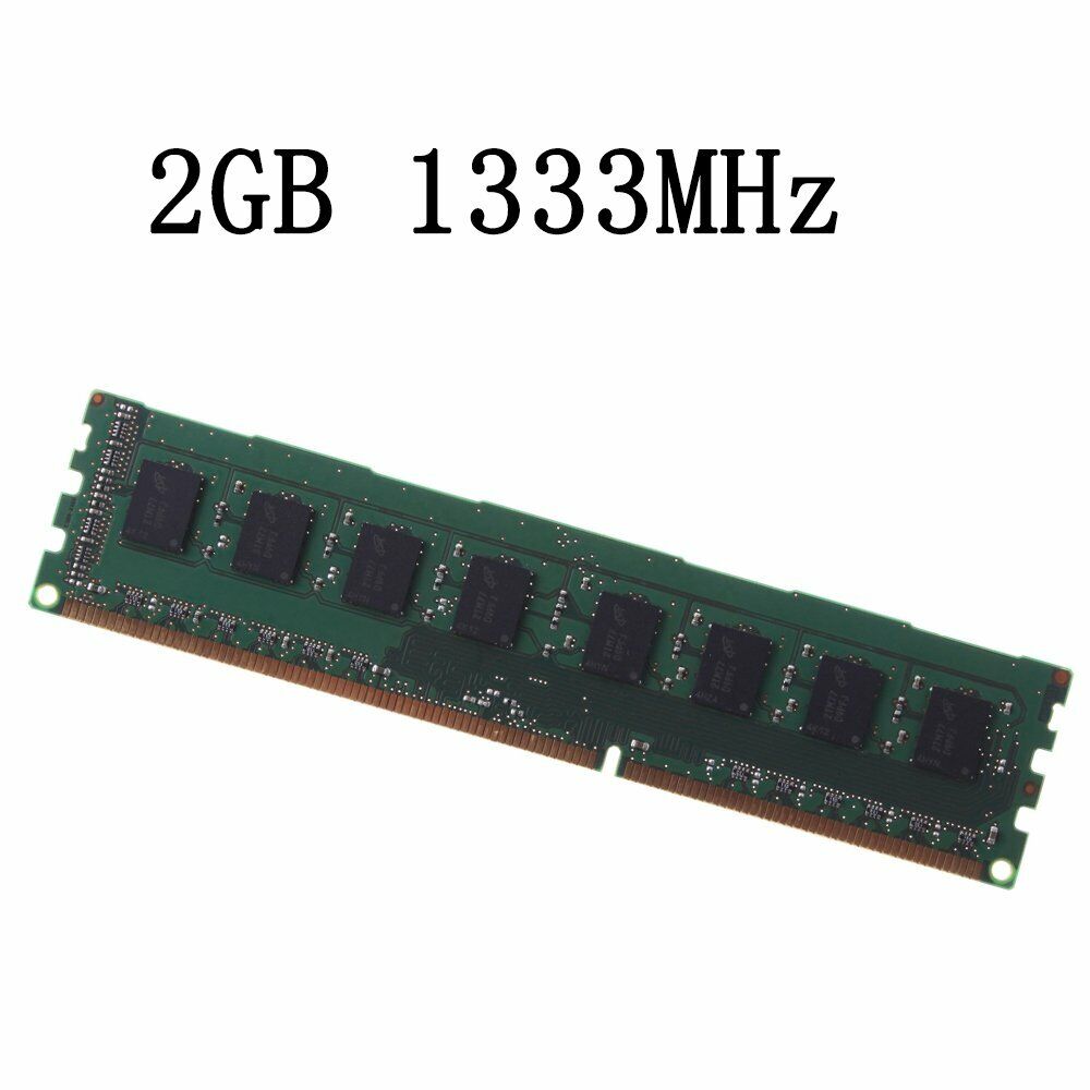 For Crucial 16GB 4x 4GB 2GB DDR3 PC3-10600U 1333MHz 240Pin 1.5V Desktop RAM Lot