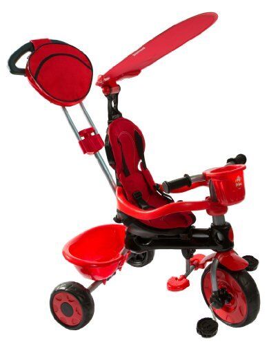 NEW My-Trike MT-40 3-in-1 Canopy Stroller Tricycle  - Red (MT-40R)