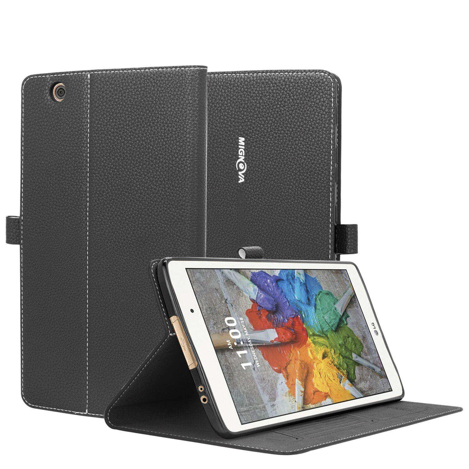 Magnetic Leather Smart Cover Stand Case For LG Gpad 3 8.0 V525 /G Pad X 8.0 V521