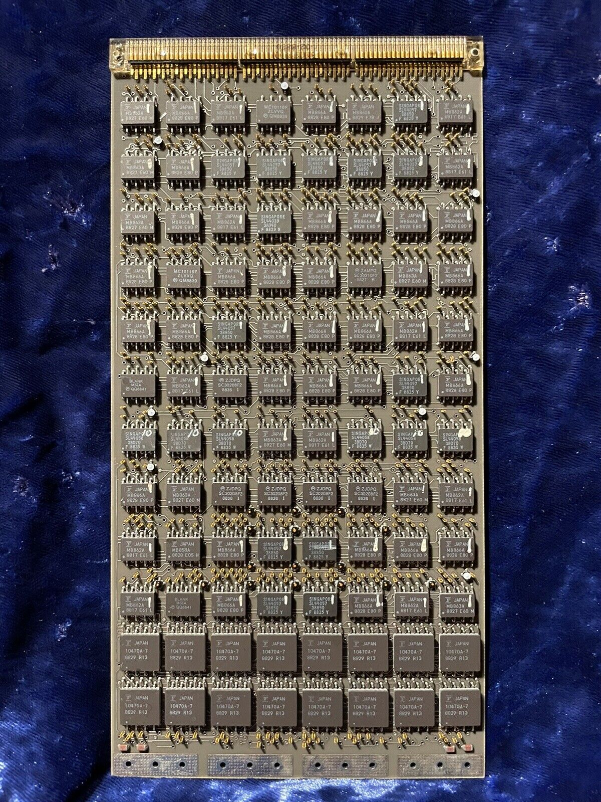 Cray-2 SuperComputer E.L.C. & Memory Board without the Lucite.  Single Board