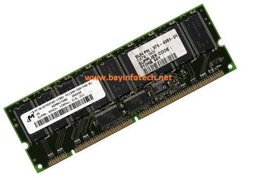 X7092A 370-4281 512MB Memory Original For Sun Fire V100, V120, Netra 120
