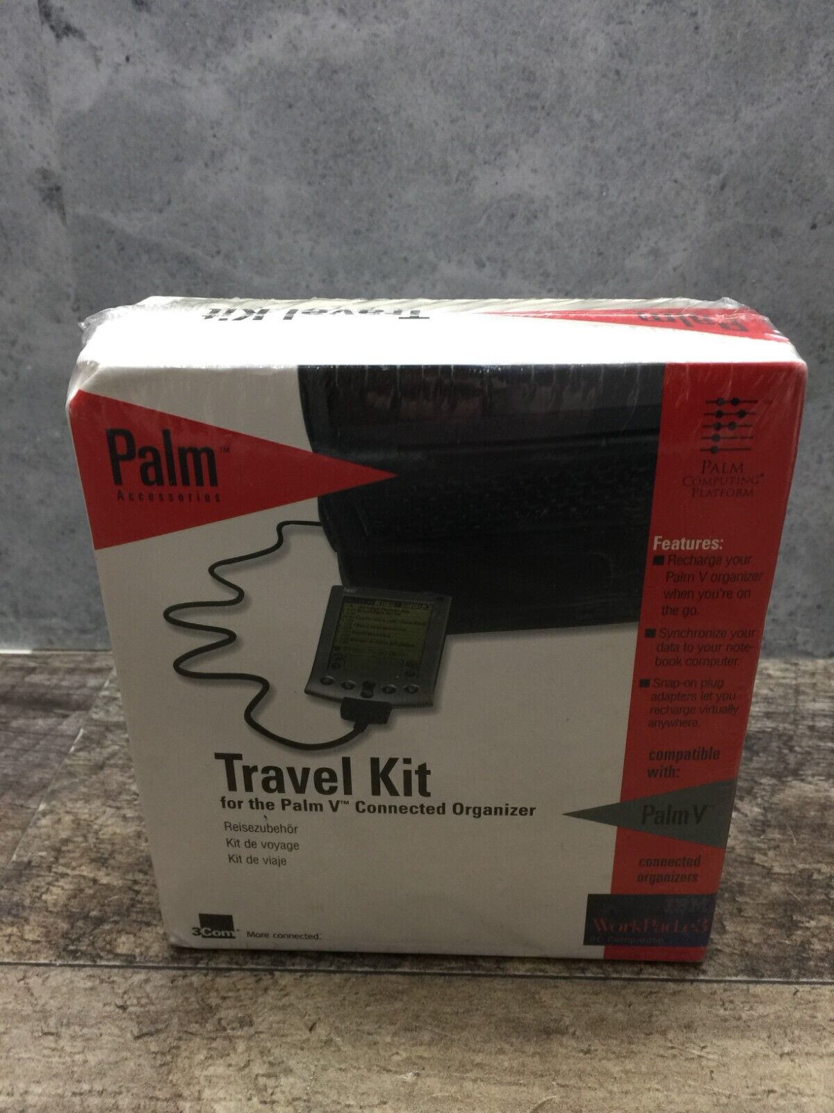 Palm Pilot Travel kit from 1999 WorkPad c3 PC Companion vintage *BRAND NEW*