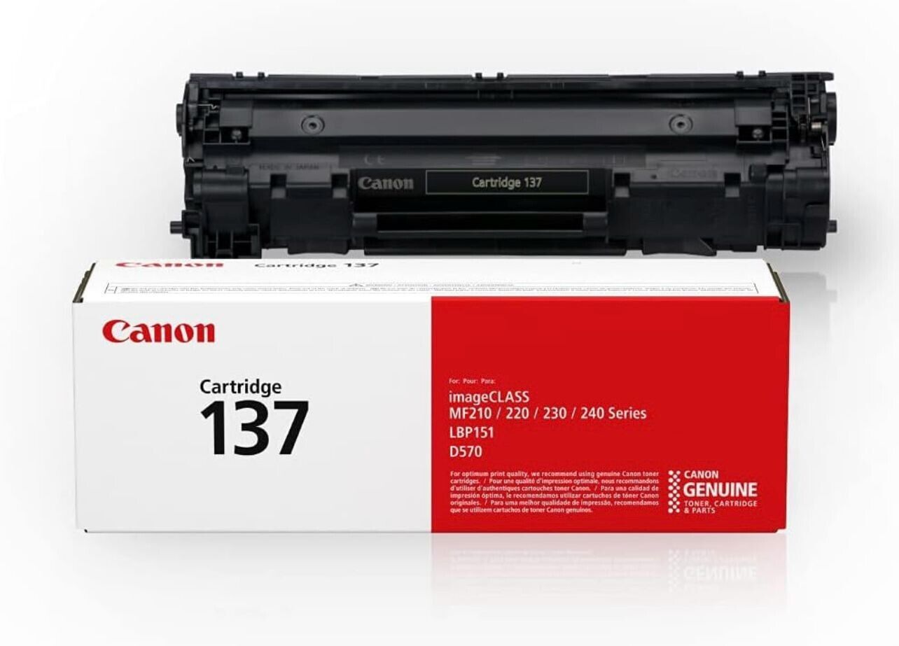 Canon Genuine Toner Cartridge 137 Black (9435B001)
