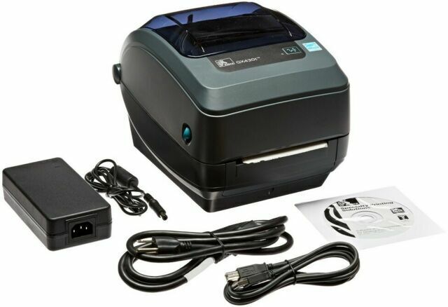 New Zebra GX430t Thermal Transfer Printer USB Serial P/N: GX43-102510-000