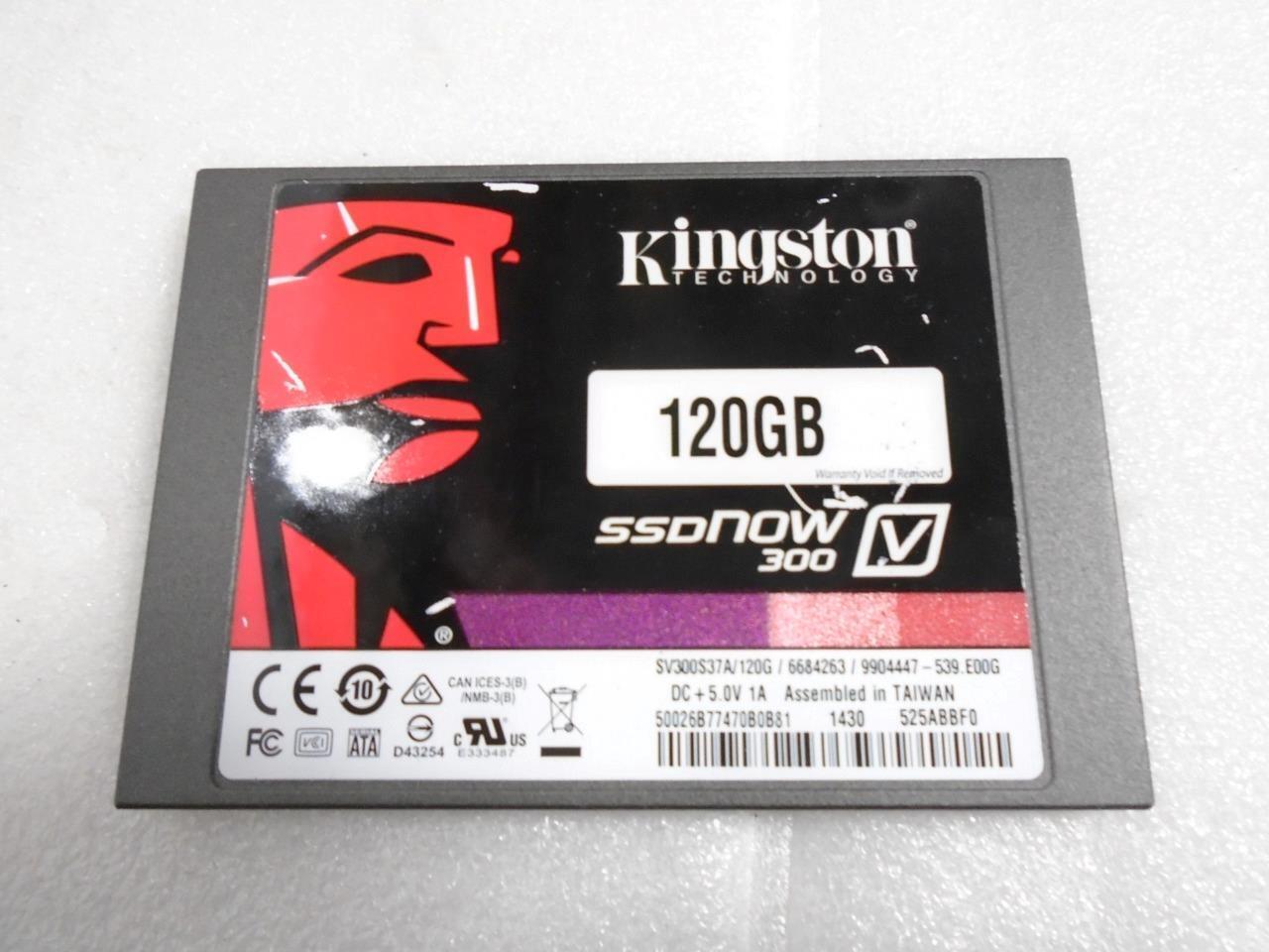 Kingston Technology SSDNow SV300S37A 120GB SSD SATA 6Gb/s 2.5 (C3061)