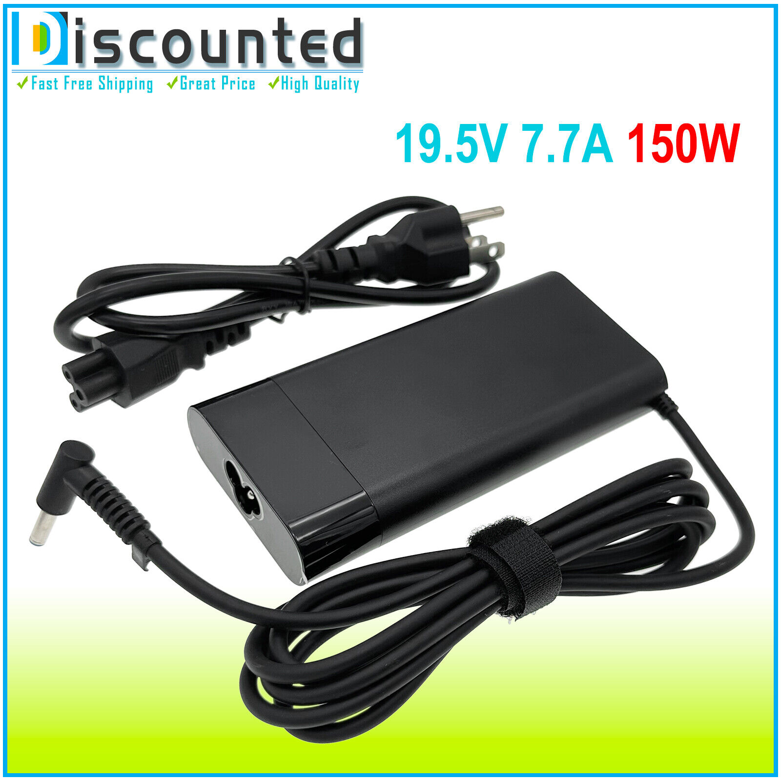 Power Supply AC Adapter Cord Cable Charger For HP Victus Game Laptop 15-fa0747nr