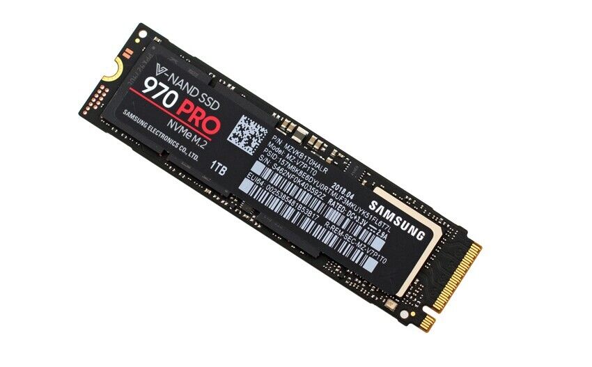 SAMSUNG 970 PRO 1TB M.2 2280 PCIe NVMe Internal SSD MZ-V7P1T0