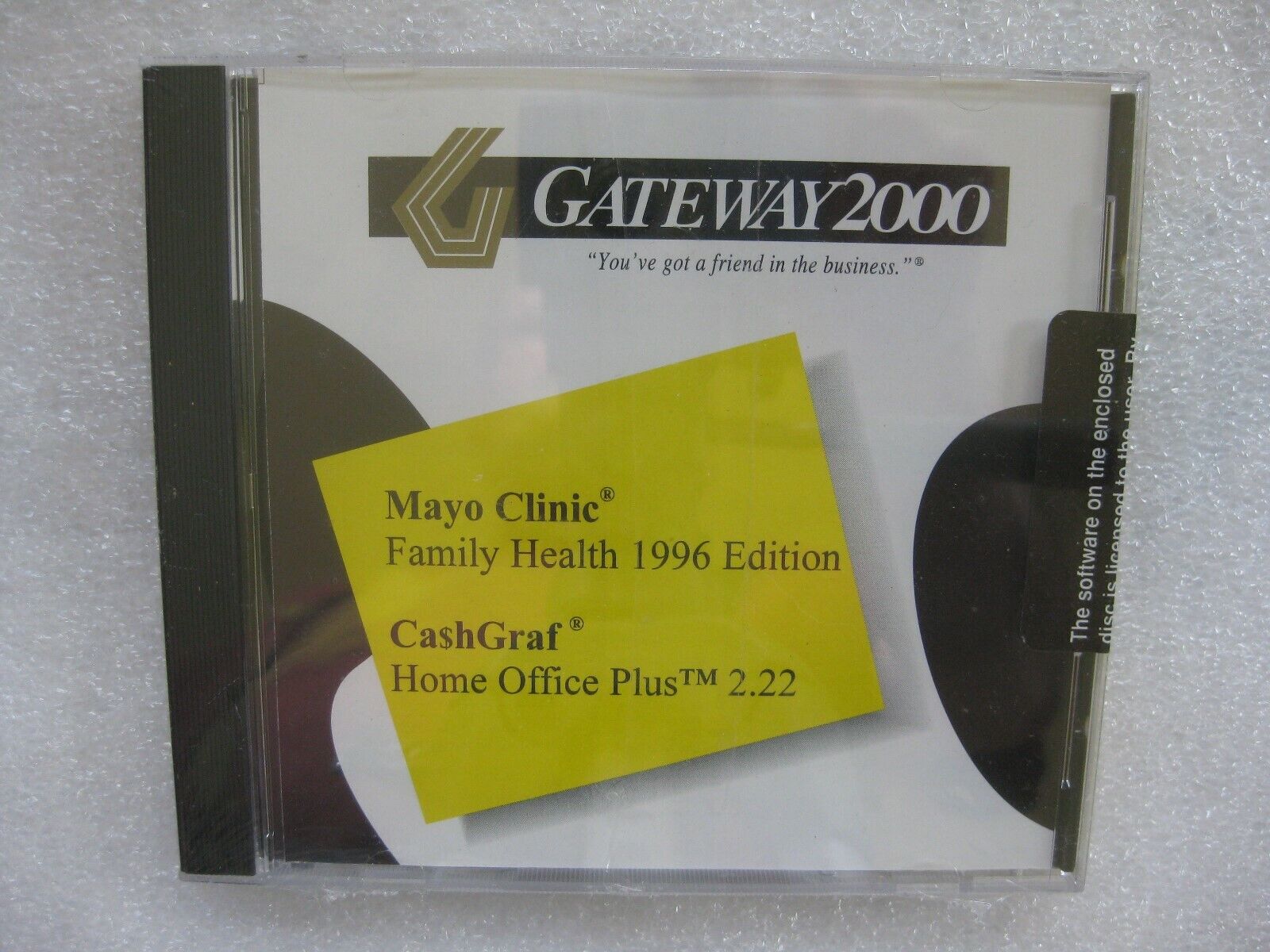 Gateway 2000 Mayo Clinic Family Health 1996 Cashgraf Home Office 2.22 CD NOS
