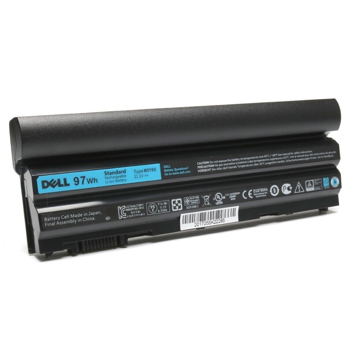 NEW OEM 97WH M5Y0X Battery For Dell Latitude E5420 E6420 E6430 E6520 E6440 T54FJ