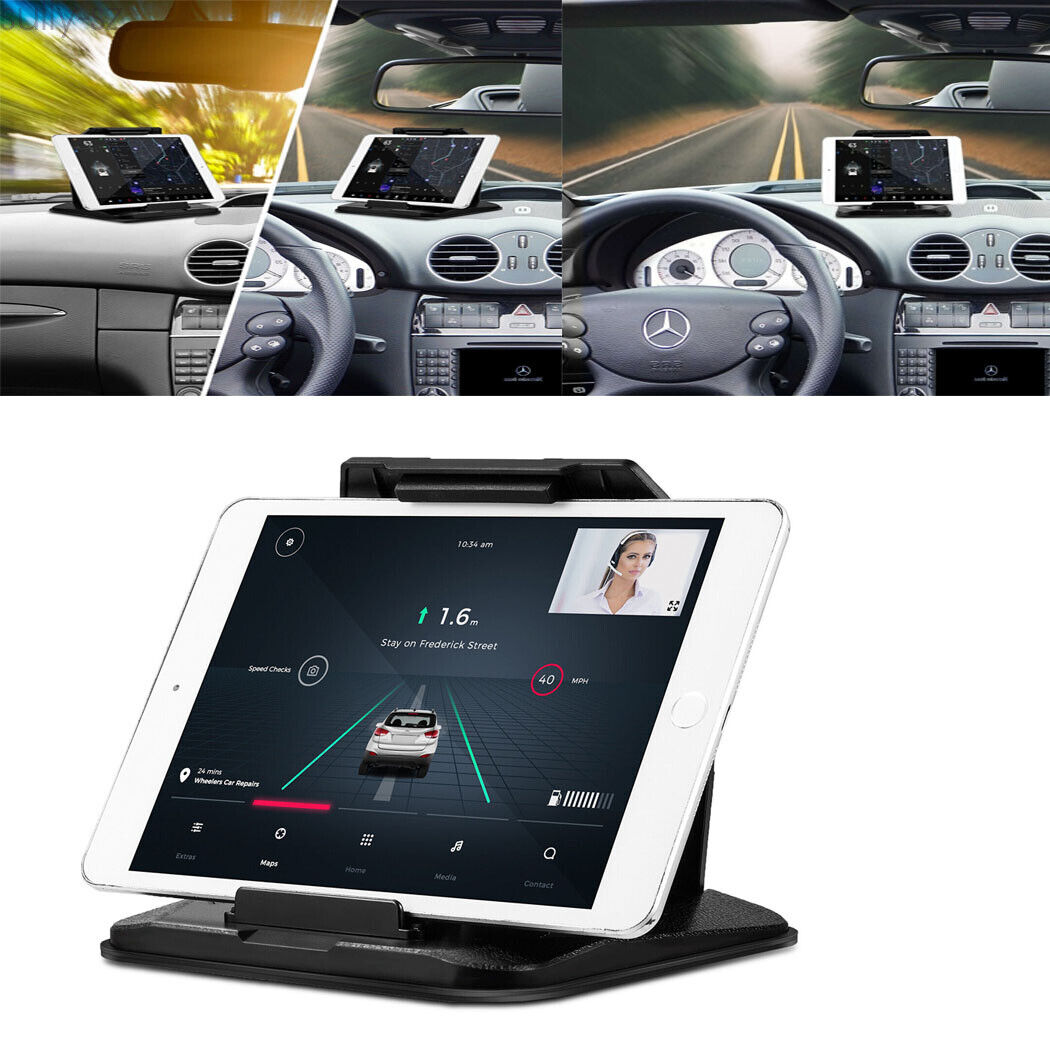 3in1 Car Sticky Non-Slip Dashboard Holder Tablet Cell Phone GPS Mount Universal