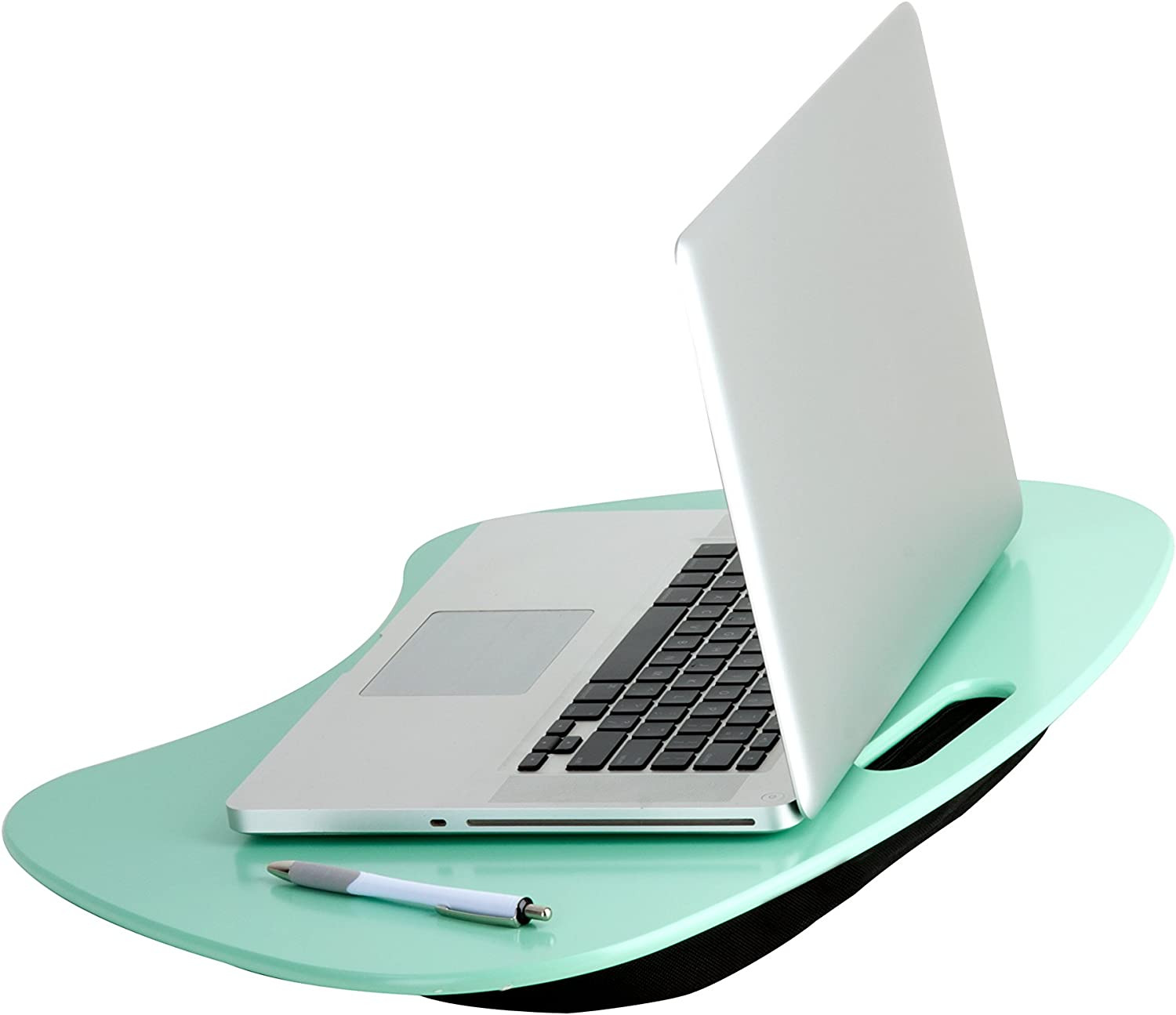 TBL-03540 Portable Laptop Lap Desk with Handle, Mint, 23 L X 16 W X 2.5 H