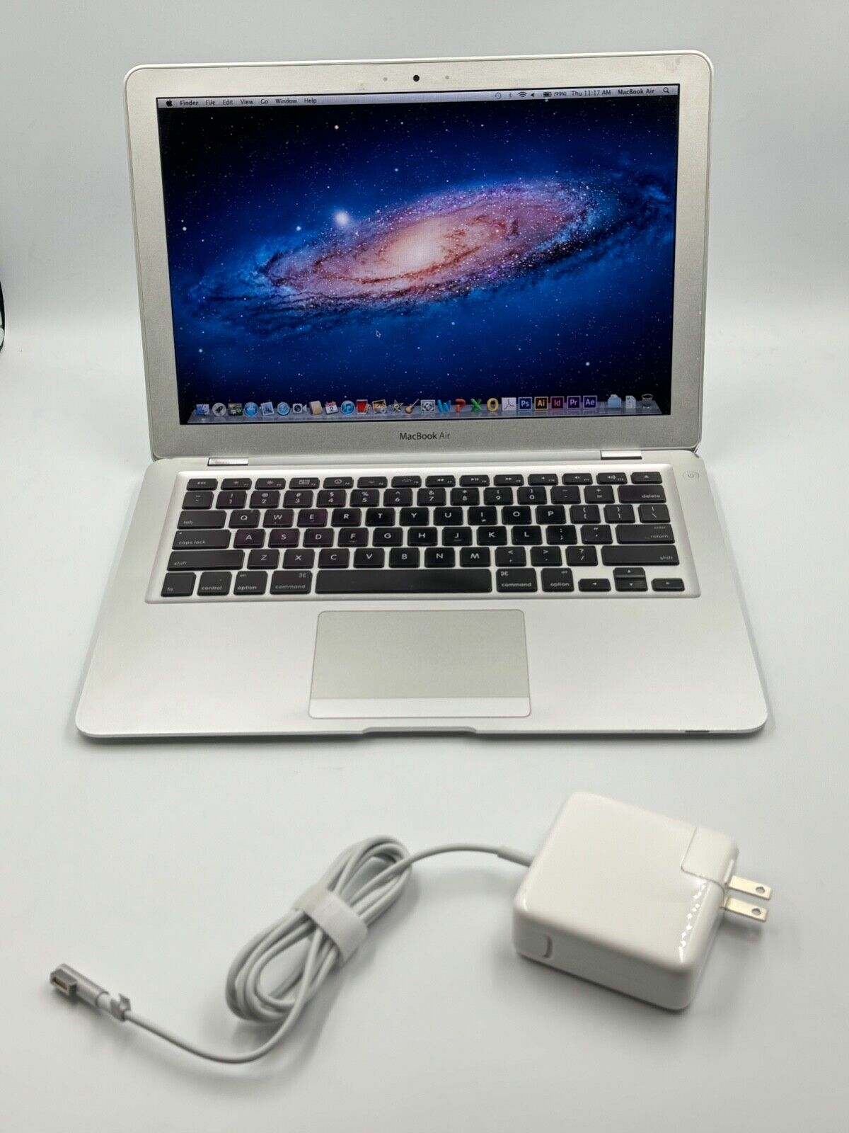 VINTAGE 1st EVER Apple MacBook Air 1,1 NEW BATTERY +APPS Adobe CS6/Office/iLife