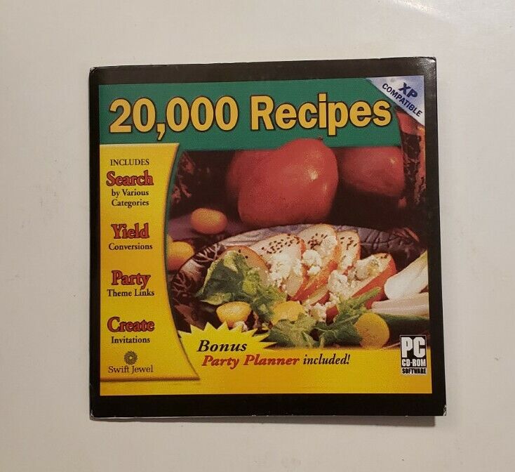 20,000 Recipes (Vintage PC CD-ROM, 2002)