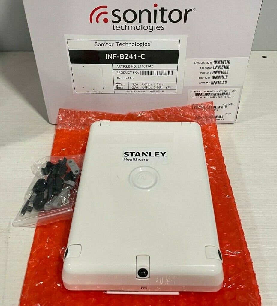 Stanley Healthcare INF-B241-C Location Transmitter Base Sonitor Wireless RTLS