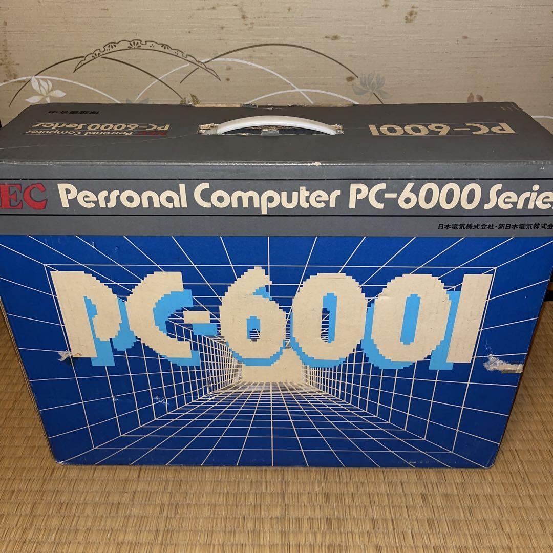 NEC PC-6001 Personal Computer Main Body Cassette Tape Software Rare Used