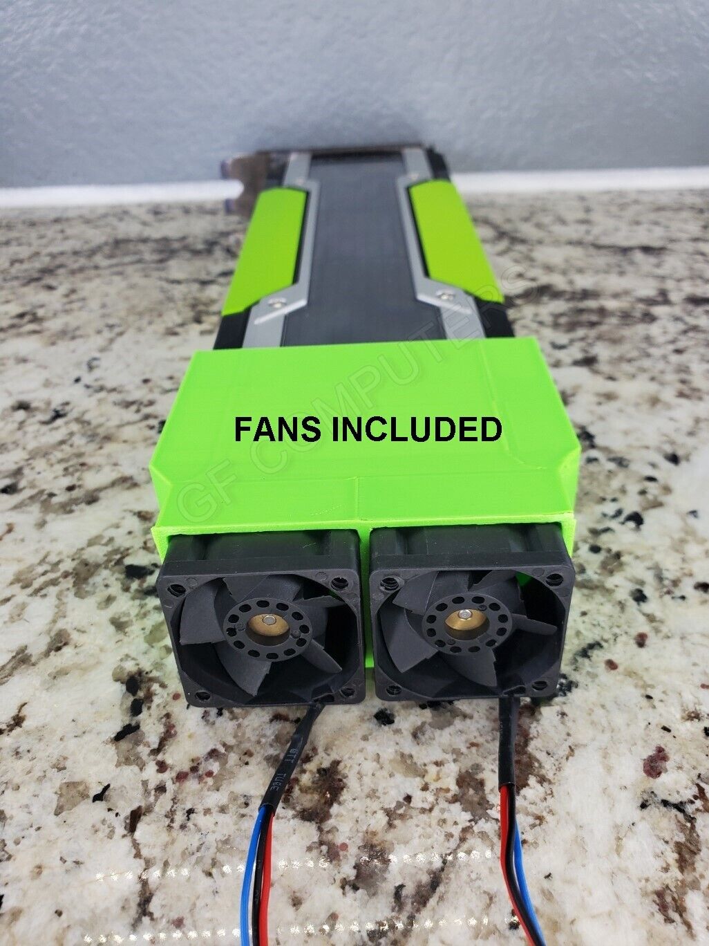 Nvidia Tesla GPU Cooling Fan Shroud Mounting P40 P41 Accelerator Card