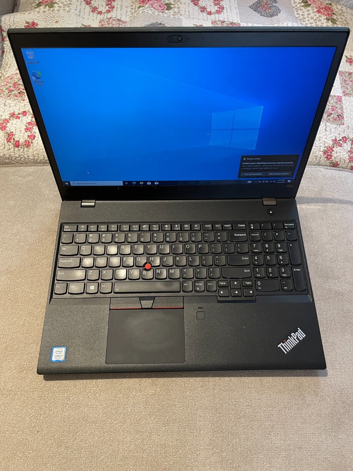 Lenovo ThinkPad P52s Laptop / intel i7 16GB RAM 1000GB SSD / Slightly Used