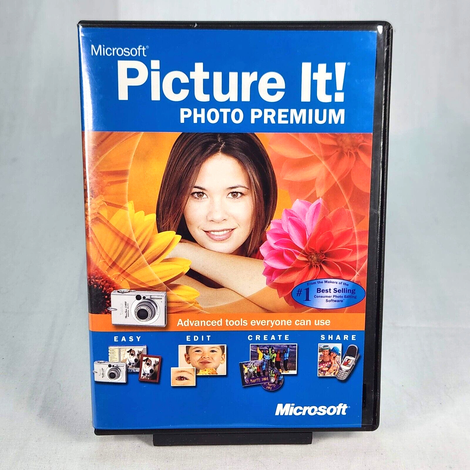 Microsoft Picture It Photo Premium Version 9.0 Edit Create Share Images