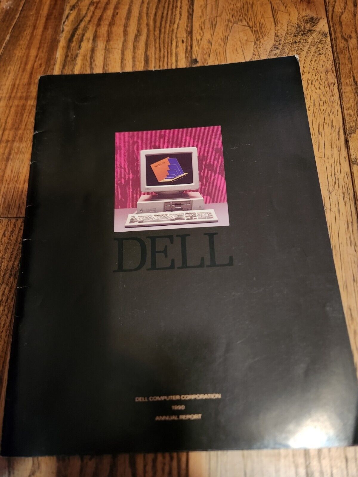 1990 Dell Computer Corporation Annual Report.Collector's item.Rare Find. Vintage