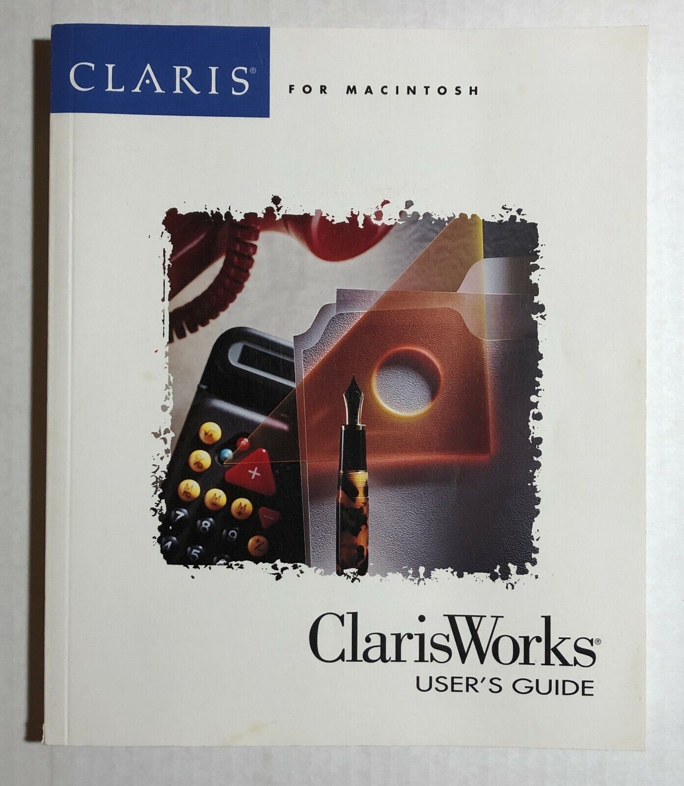 Vintage ClarisWorks 3.0 For Macintosh User's Guide (1990, 1992-1994)