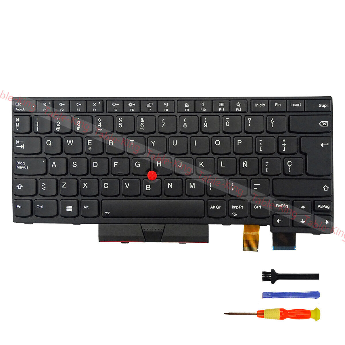Backlit Keyboard for Lenovo Thinkpad T470/T480/A475/A485/01AX497 Spain Layout