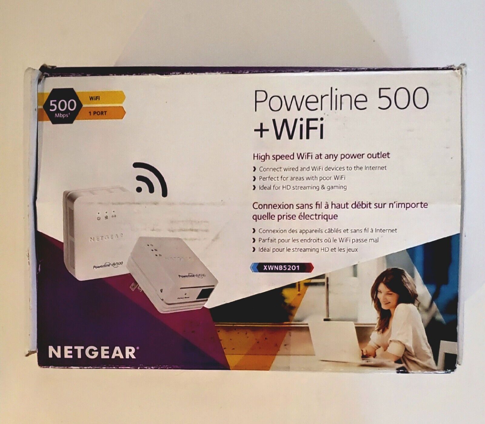 NETGEAR Powerline 500 WIFI ACCESS POINT XWNB5201