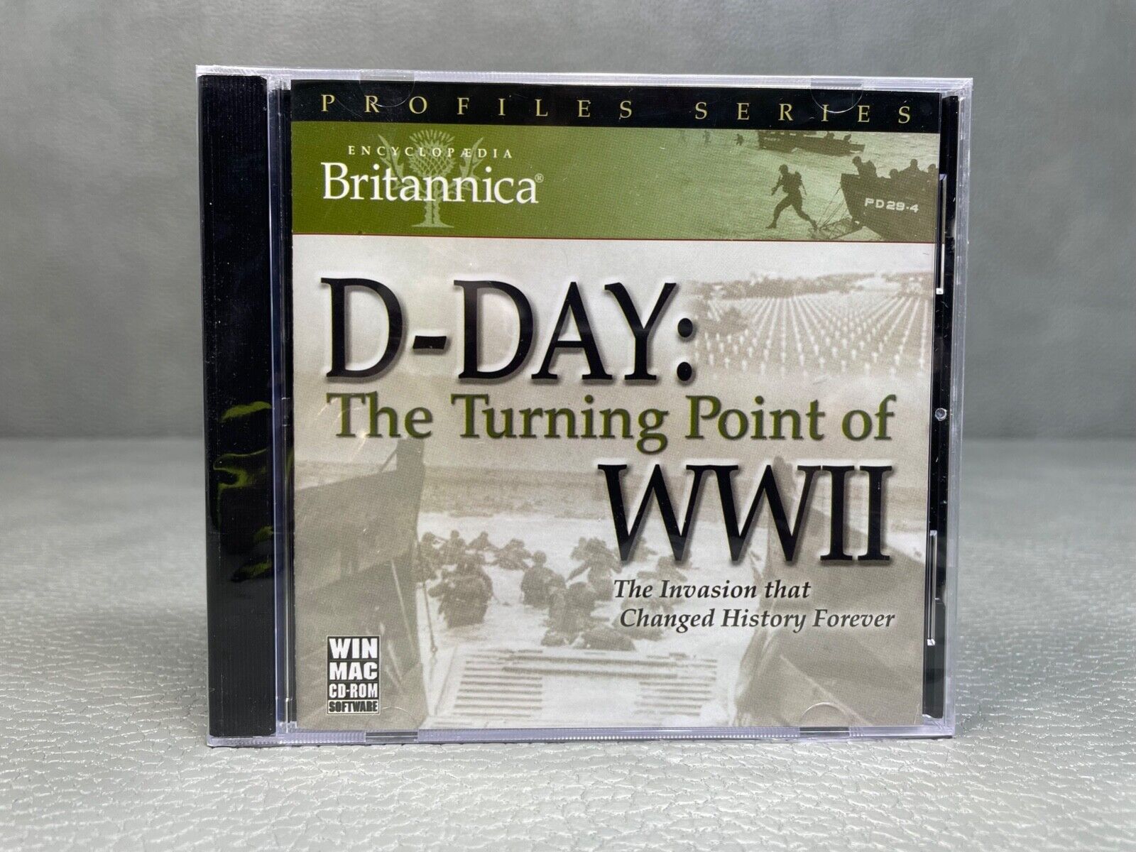 Encyclopedia Britannica D-Day The Turning Point of WW2 CD-Rom