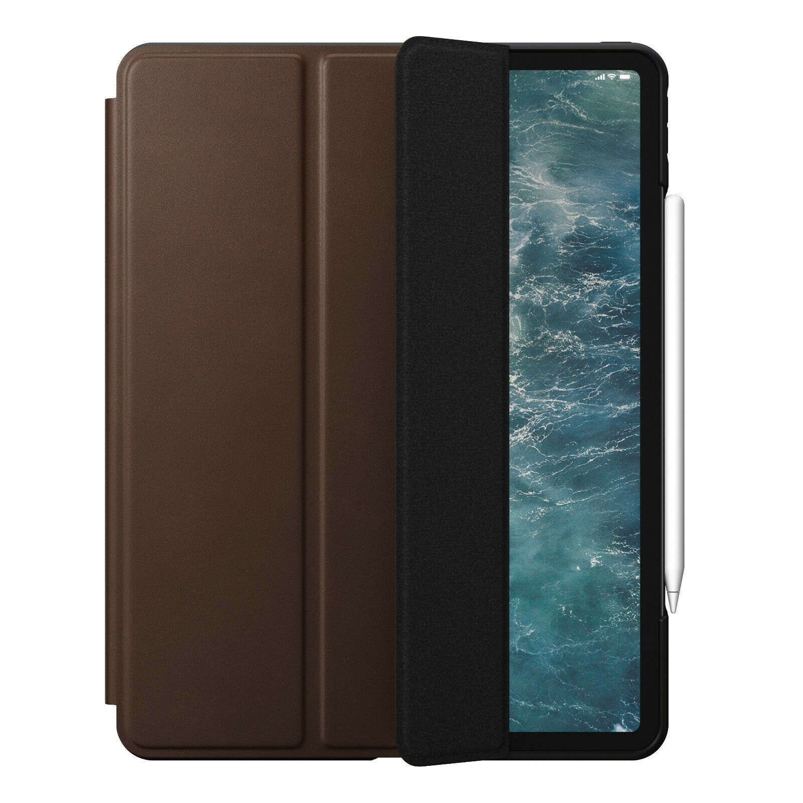 NOMAD Leather Case FOLIO for Apple iPad Pro 11 2018,2020 - Brown - NM-NM2IBR0H00