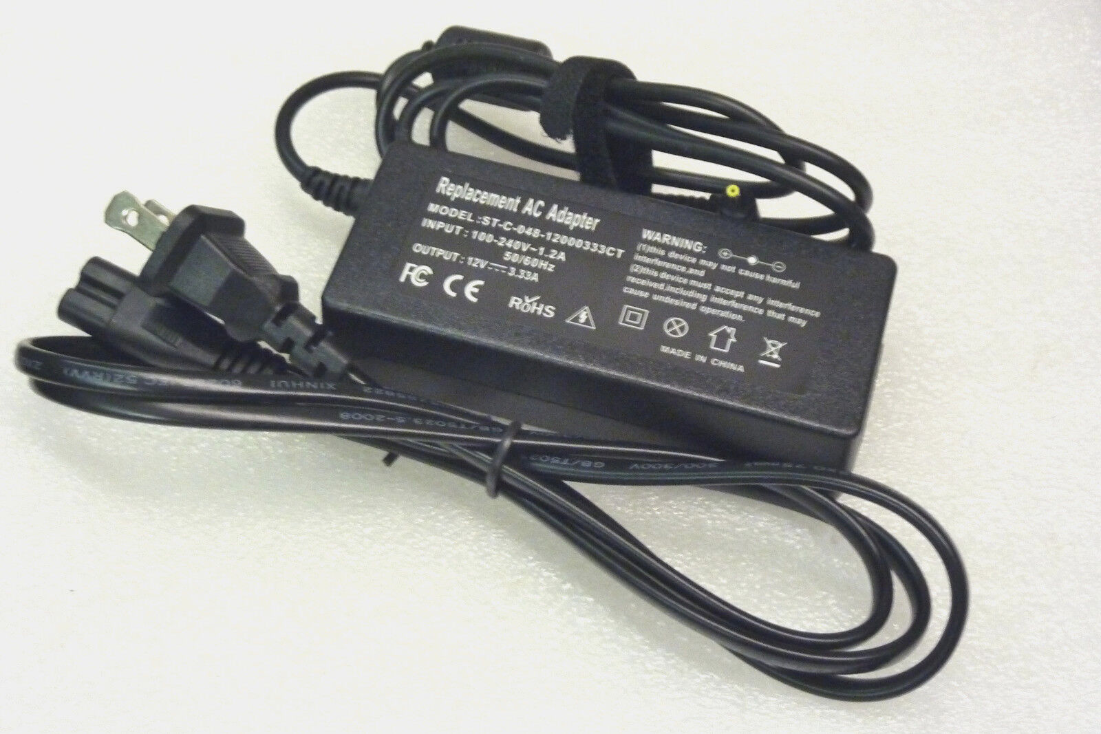 AC Adapter Battery Charger For Samsung Chromebook XE500C13-K01US XE500C13-K02US
