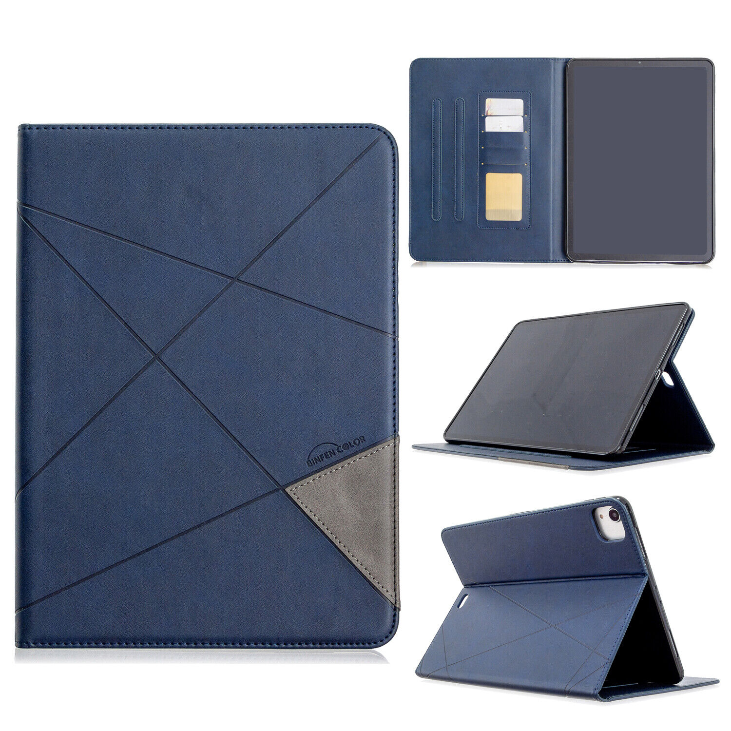Smart Magnetic Leather Wallet Case Cover for iPad Pro 11