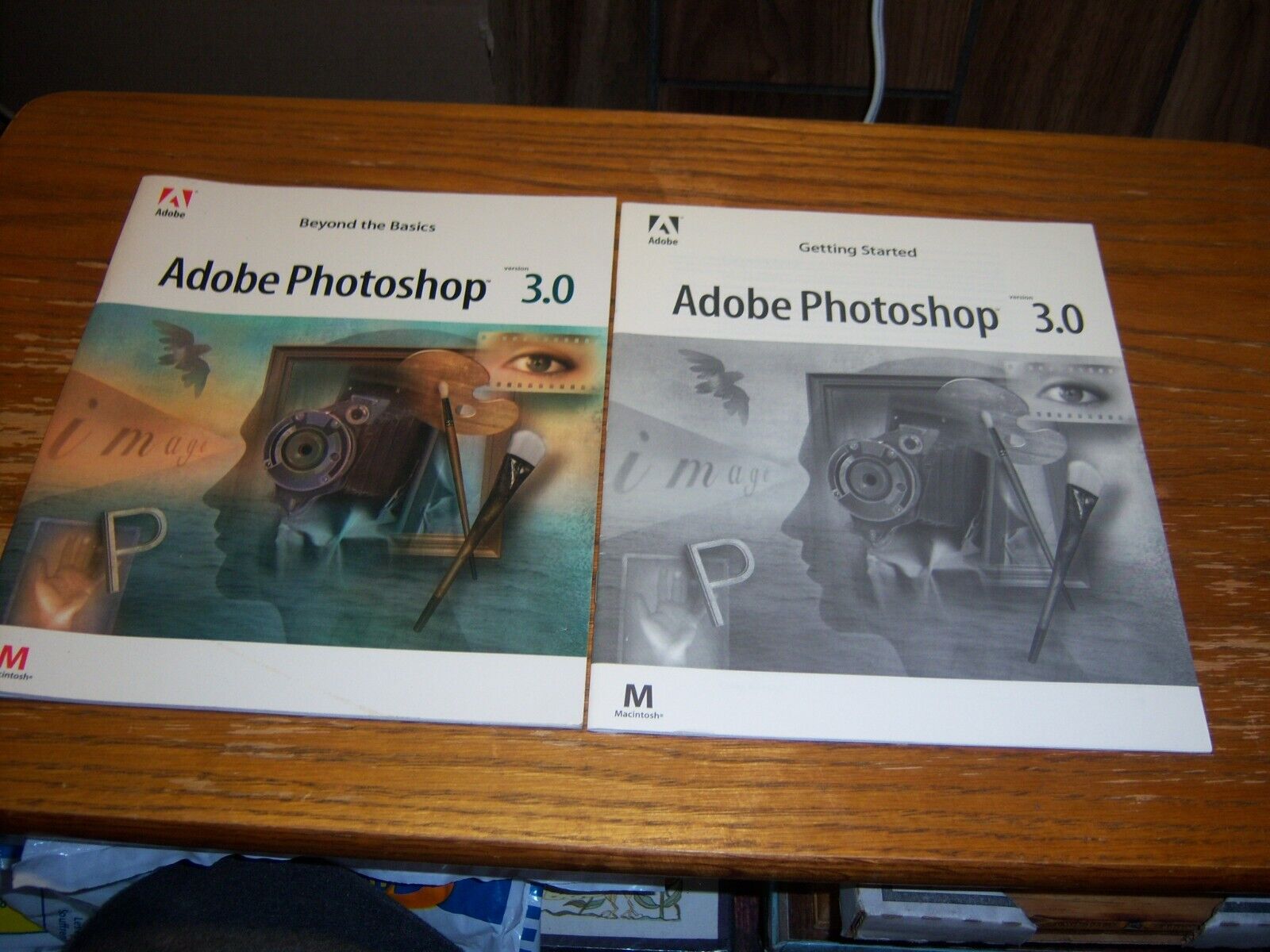 Vintage Original 1994 Adobe Photoshop 3.0 Tutorial User's Manual for Mac