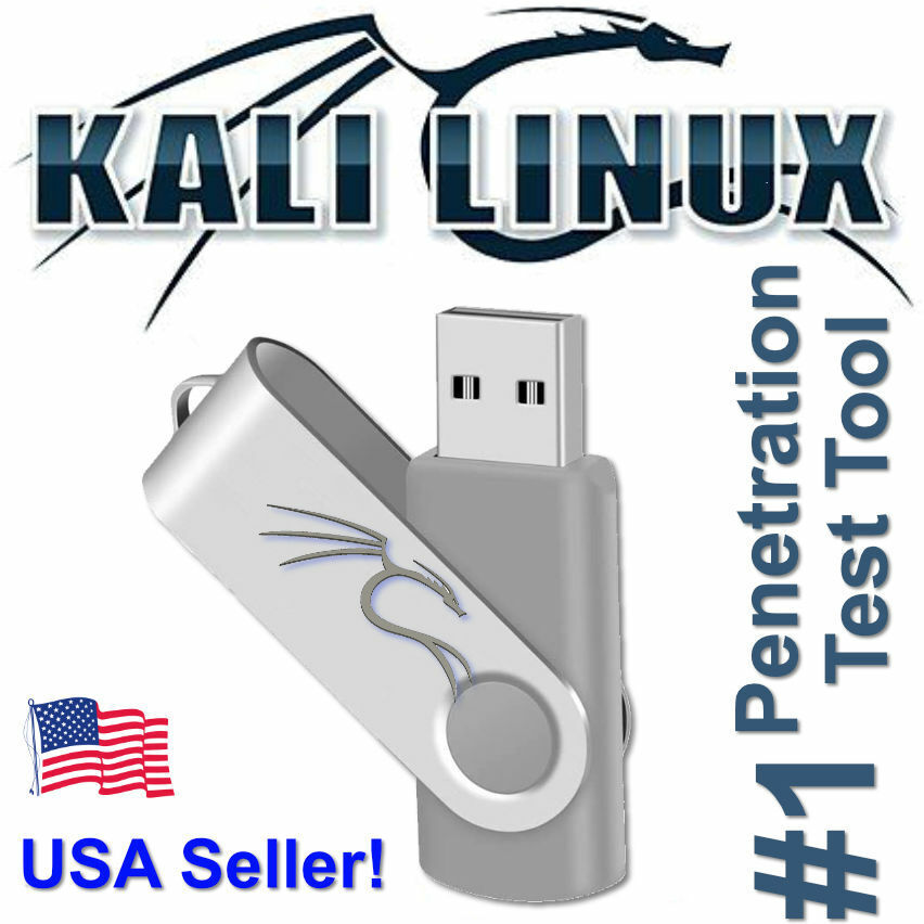 Kali Linux 2024.1 Bootable Live/Install USB PRO Level Security Tools 64bit