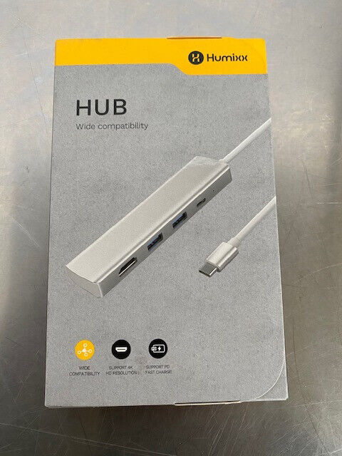 Humixx USB-C Hub Ultra Thin w/ 4K HDMI Port USB C Interface 3.0 4 Port ARAZ09