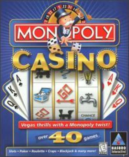 Monopoly Casino PC CD real estate board game themed slot machine craps dice
