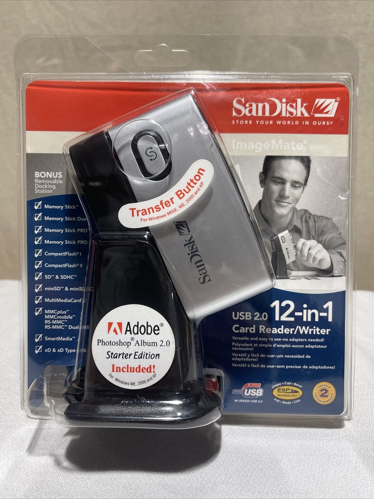 SanDisk ImageMate USB 2.0  12-in-1 Card Reader